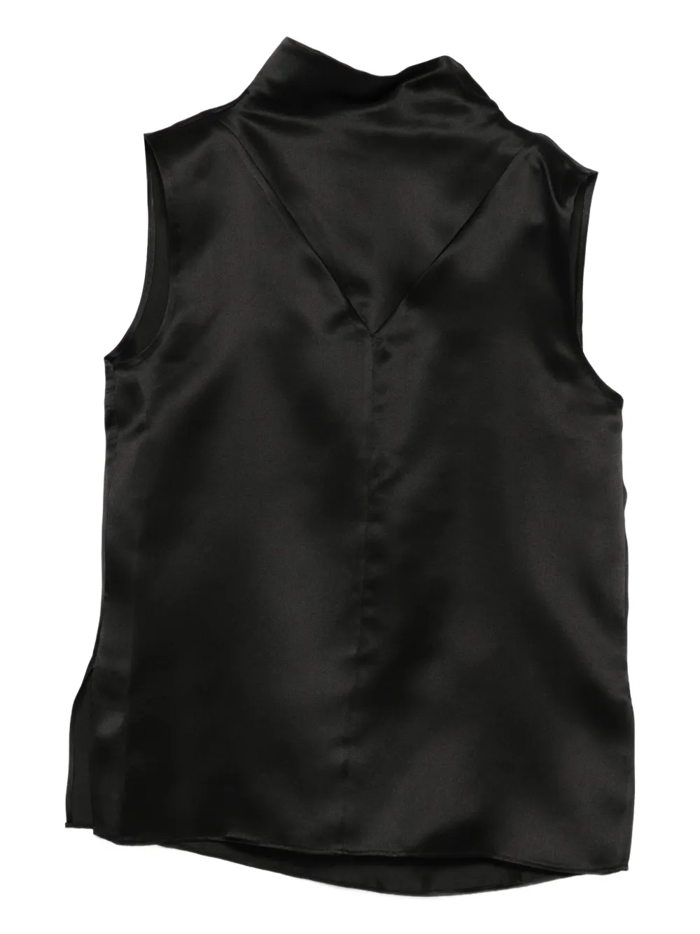 

Топ с высоким воротом Mark Kenly Domino Tan, черный