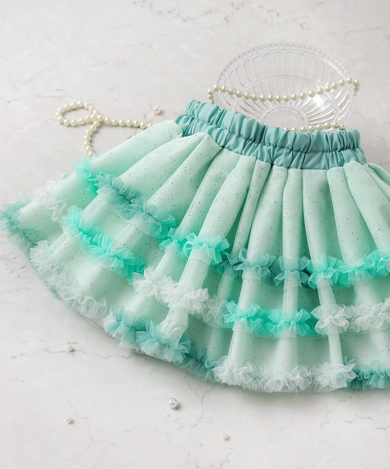Юбка Чучурафет Panpantutu, Emerald