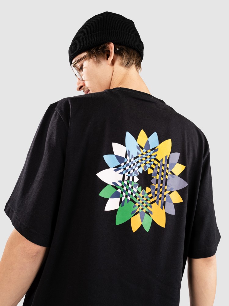Футболка adidas Skateboarding Skate Pw Tre T-Shirt, black/creyel — фото 4