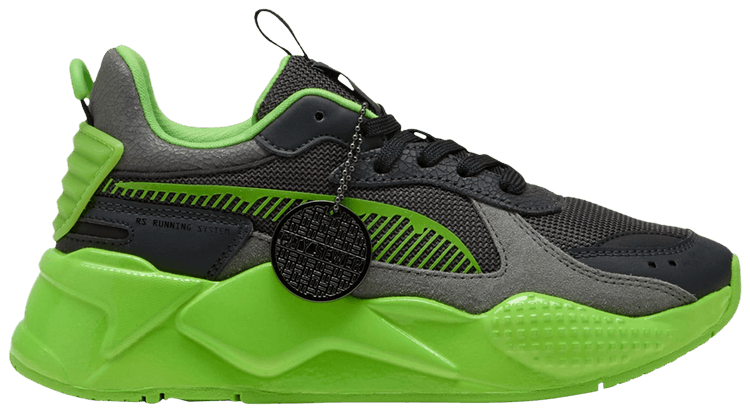

Кроссовки Puma Teenage Mutant Ninja Turtles x RS-X Big Kid 'City Sewer', зеленый