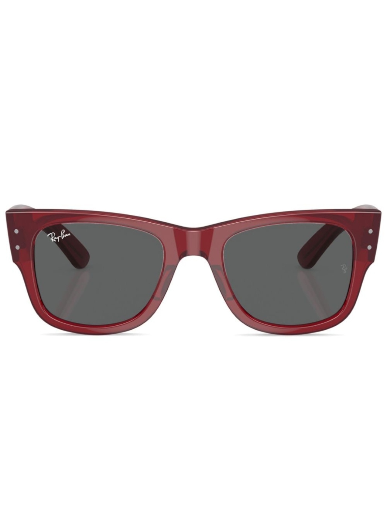 

Ray-Ban солнцезащитные очки Mega Wayfarer Bio-Based, красный