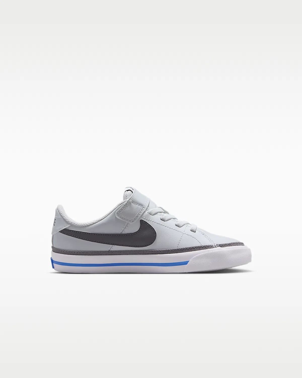 Детские кроссовки Nike Court Legacy, Off White/Crystal Blue/White/Pencil Point — фото 3