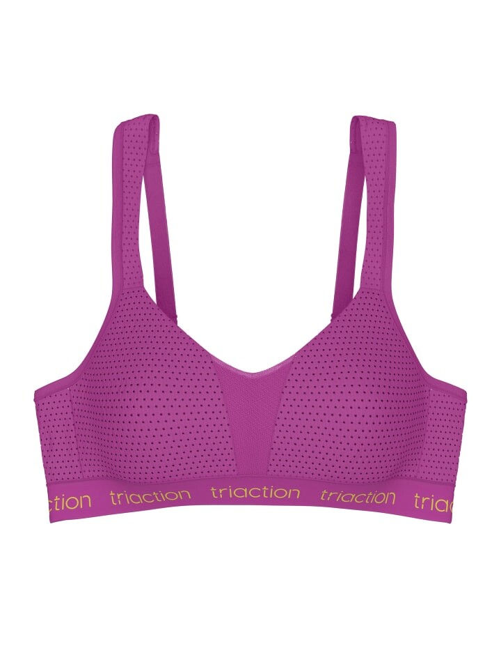 

Спортивный бюстгальтер triaction by Triumph Sport-BH Energy Lite, цвет Grape