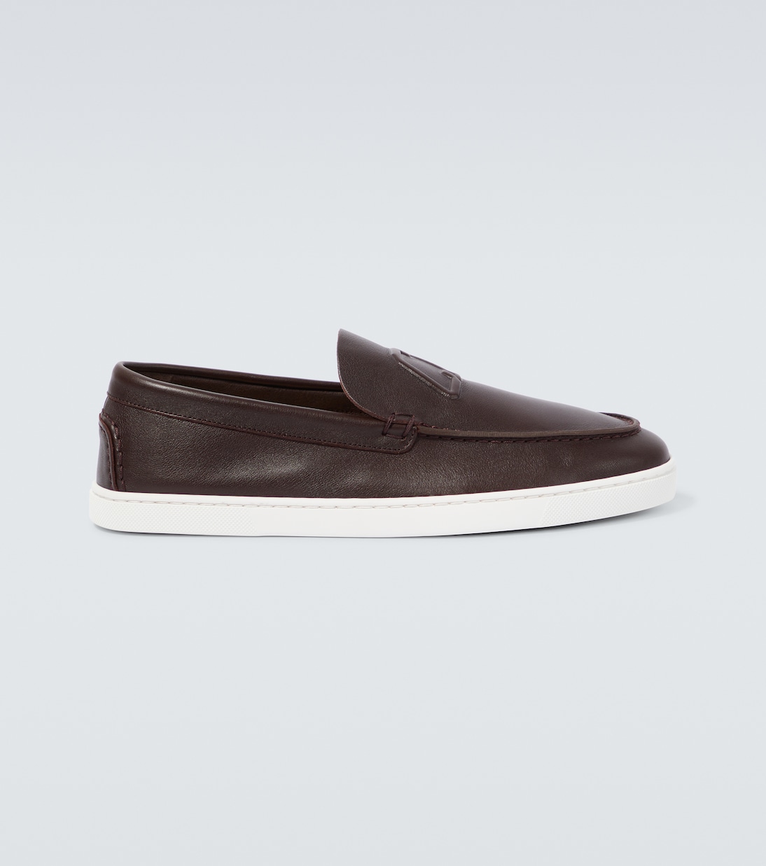 

Кожаные лодочные туфли Varsiboat Christian Louboutin, Expresso