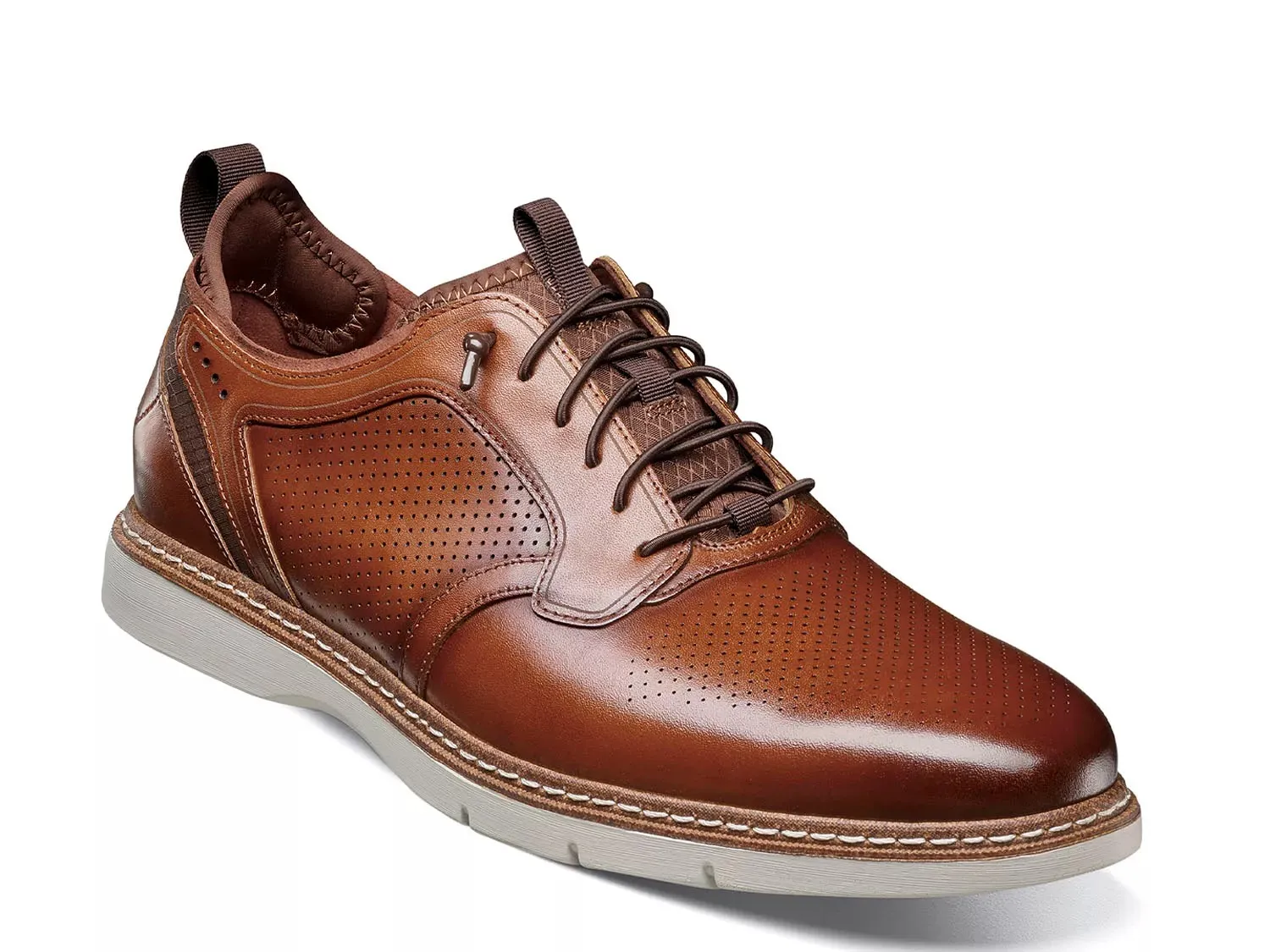 Туфли-лодочки Stacy Adams Sync Slip-On Oxford, коньячного цвета