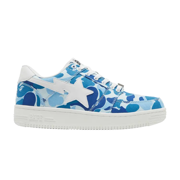 

Кроссовки BAPE Bapesta Low 'ABC Camo - Blue', синий