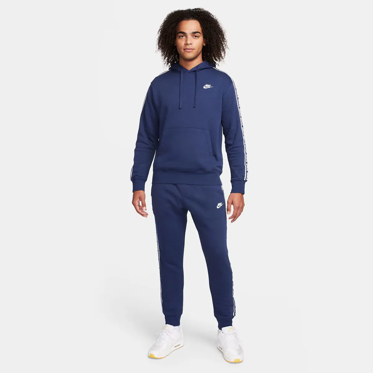 

Мужской клубный флисовый спортивный костюм Nike, синий