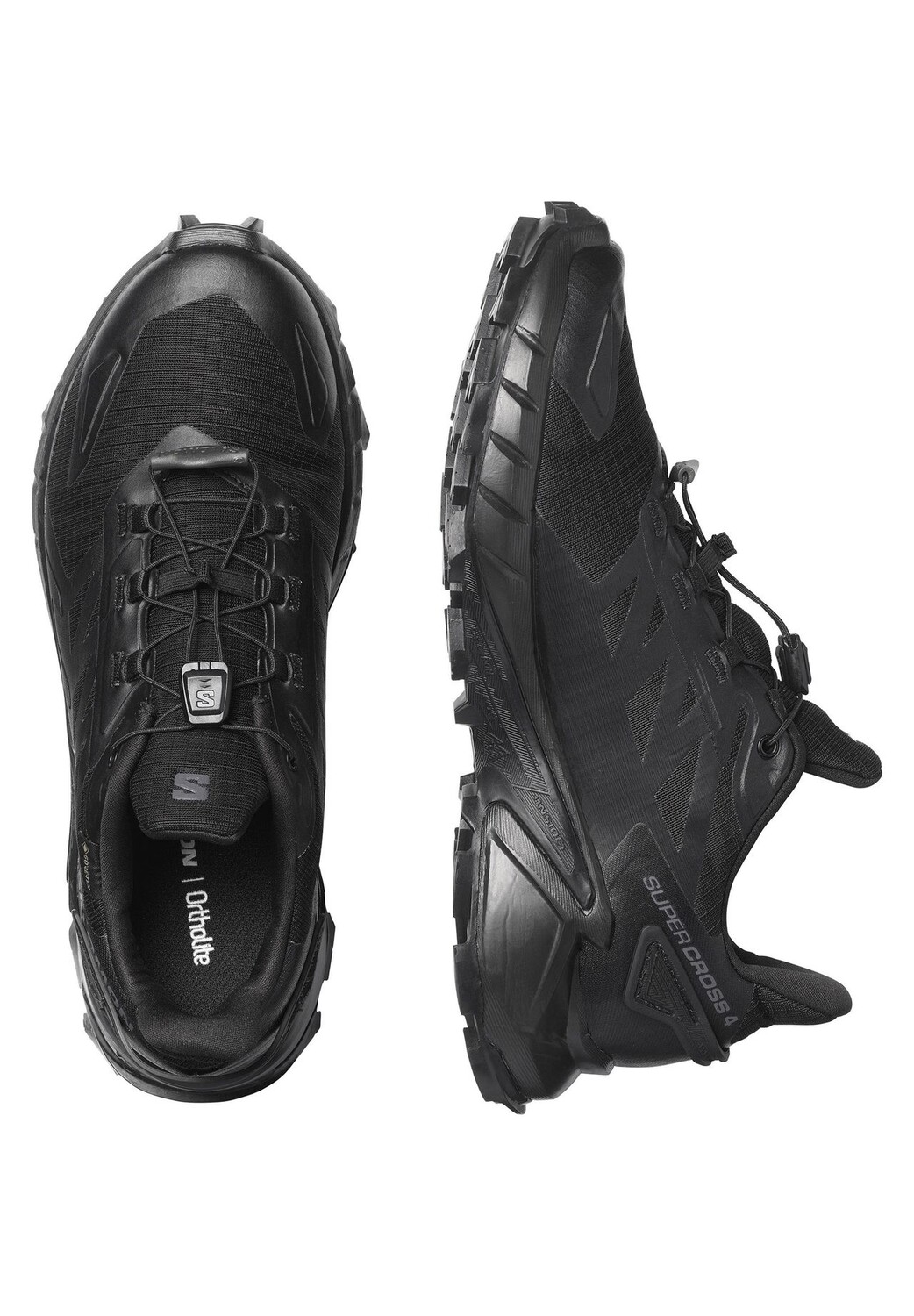 Многофункциональная обувь SUPERCROSS 4 Contagrip,Ortho Lite женская Salomon, цвет Black-black-black — фото 3
