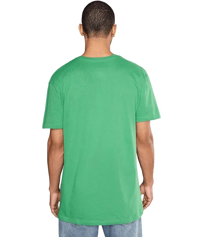 Футболка Classic Fit Crew Polo Ralph Lauren, White/Raft Green/Office Blue — фото 3