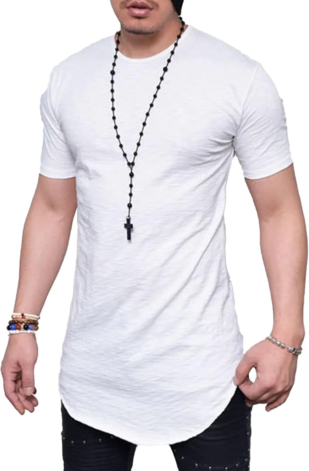 

Мужская футболка Bamboo Cotton Muscle с коротким рукавом SWJGLITTR