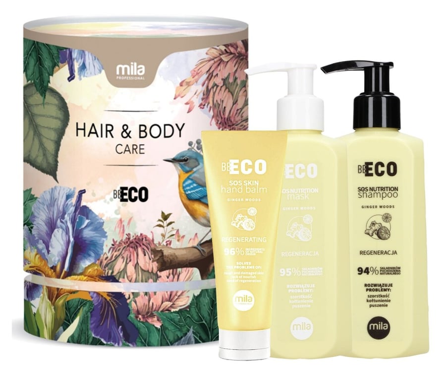

Подарочный набор восстанавливающий Mila Professional Be Eco Sos Nutrition