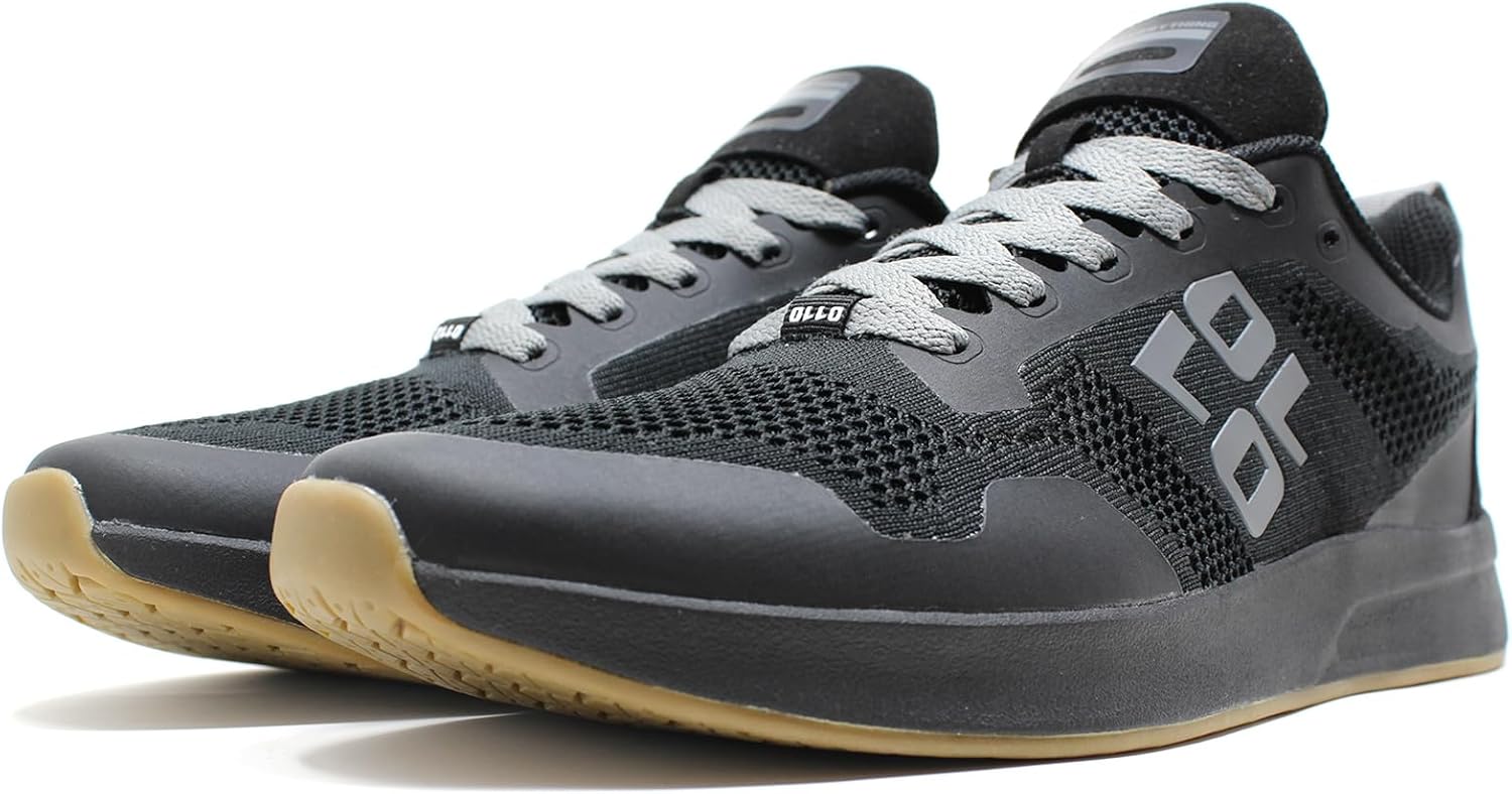 

Кроссовки OLLO SapienX с высокой сцепкой - для паркура, ниндзя, скейтбординга, фрираннинга, велоспорта, высокоинтенсивных тренировок, полос препятствий, легкие, с ультра сцеплением, Stealth