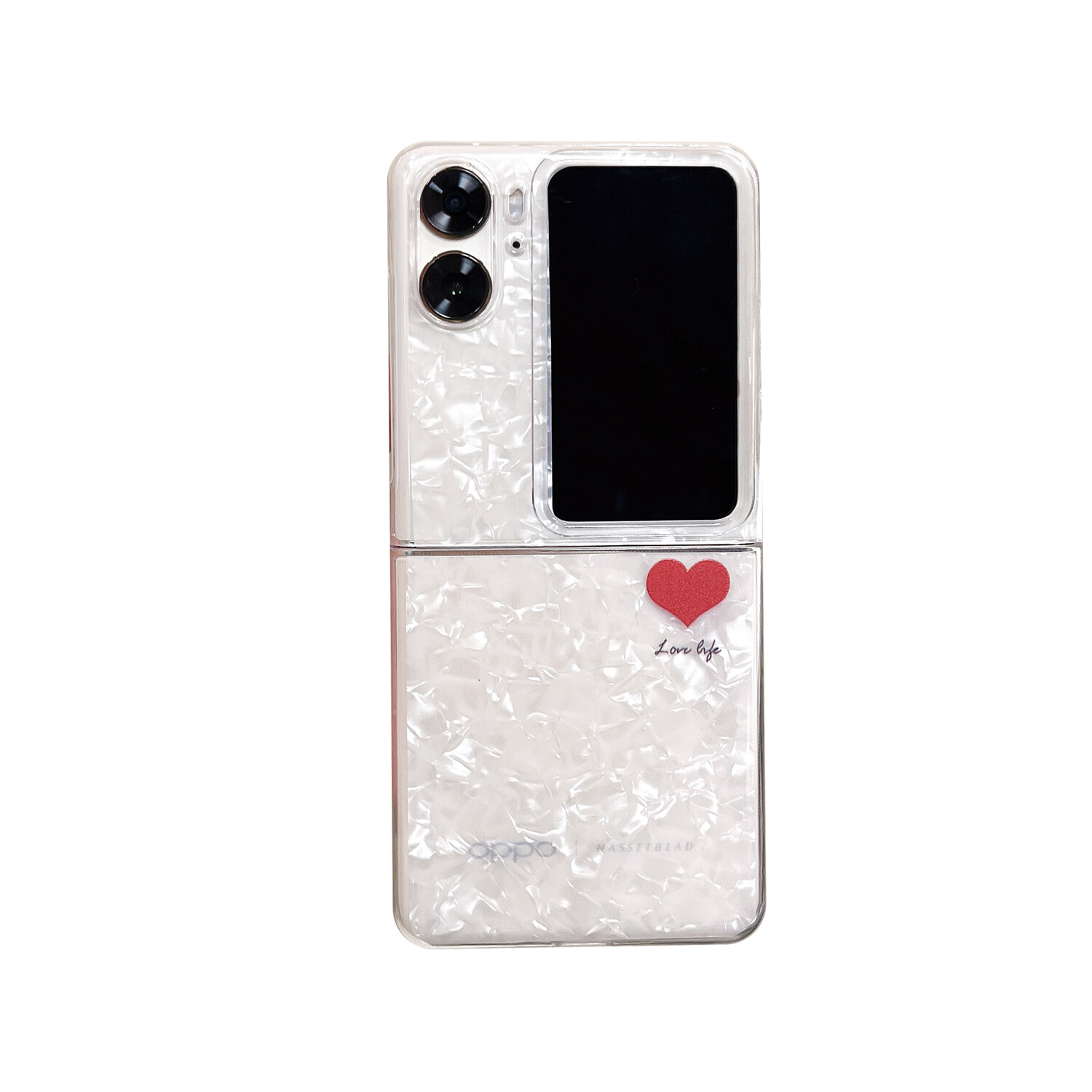

Чехол для телефона Мивана Mifanna, Shell pattern ins style love black heart