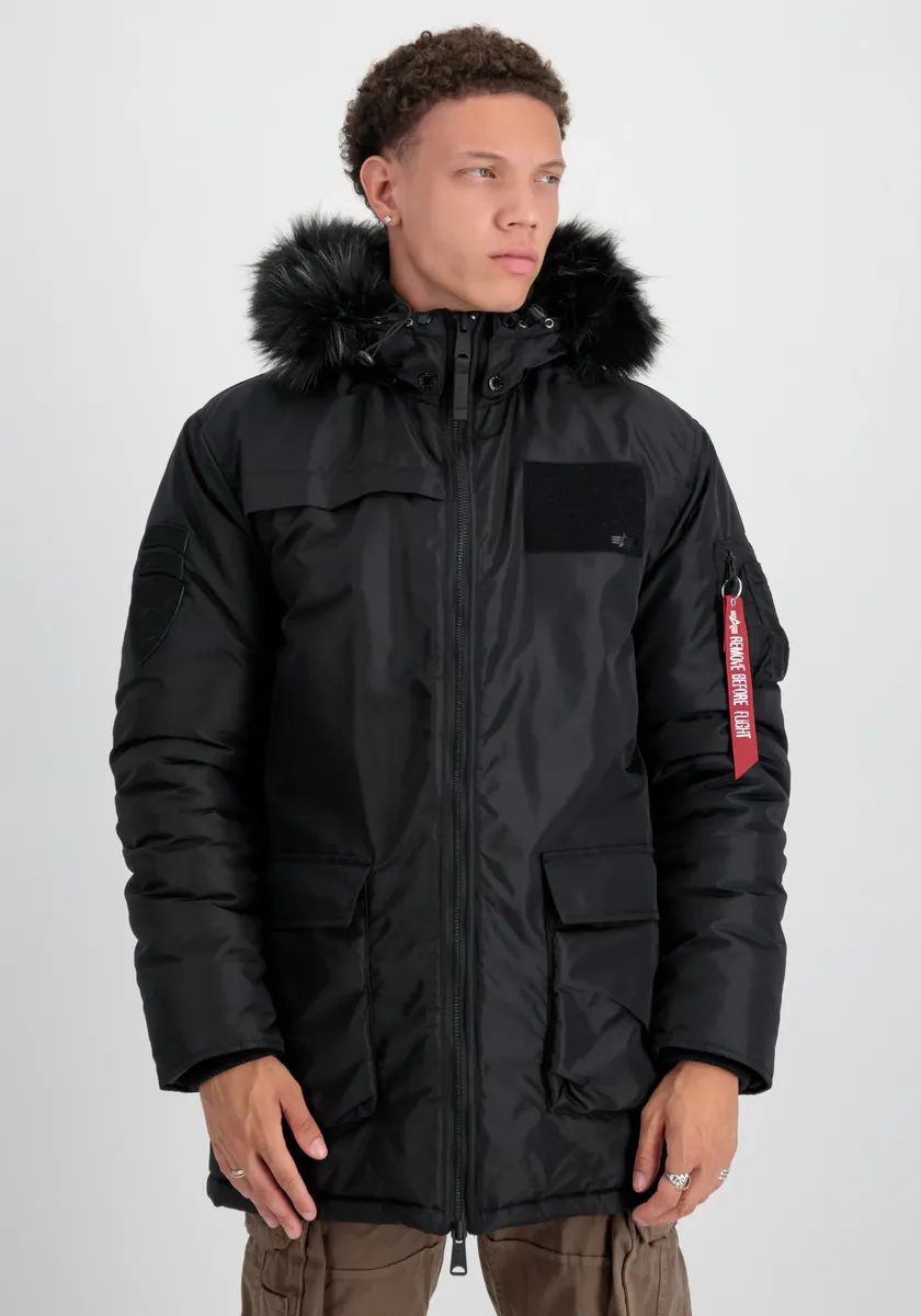 Зимняя куртка Alpha Industries " Alpha Industries Мужчины - Куртки-бомберы Arctic Airborne", черный