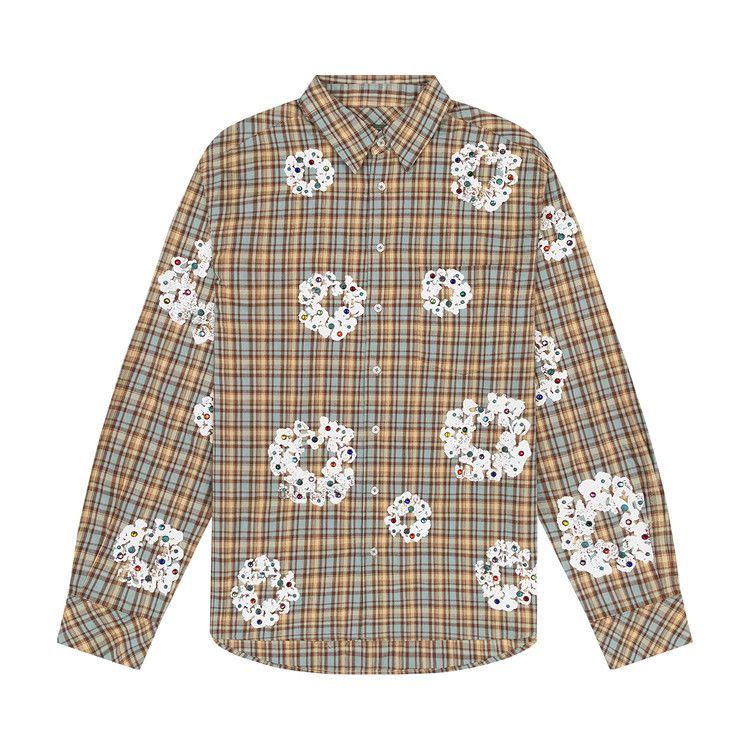 

Топ Denim Tears Cotton Wreath Western Button Up, Tan