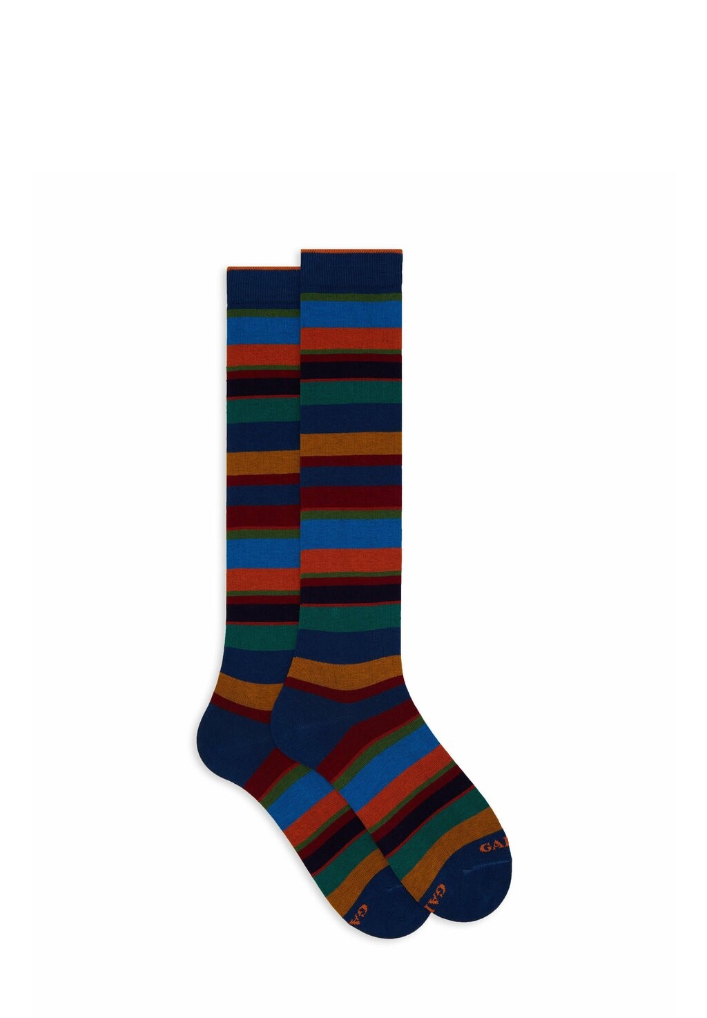 

Носки выше колена WITH STRIPES Gallo, синий