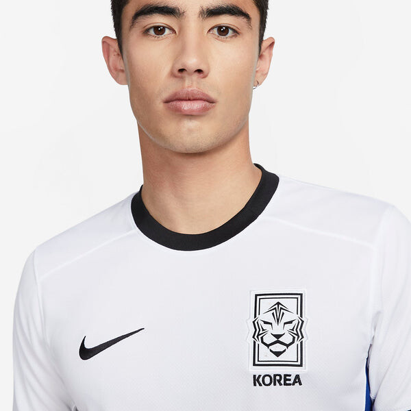 Футболка dri fit южная корея 2023 стадион выездная футболка Nike, белый — фото 4