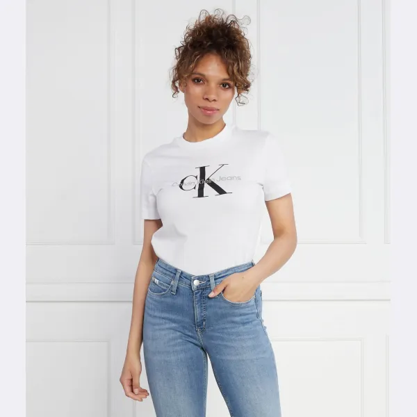 Футболка Core Monologue стандартного кроя Calvin Klein, белый — фото 2
