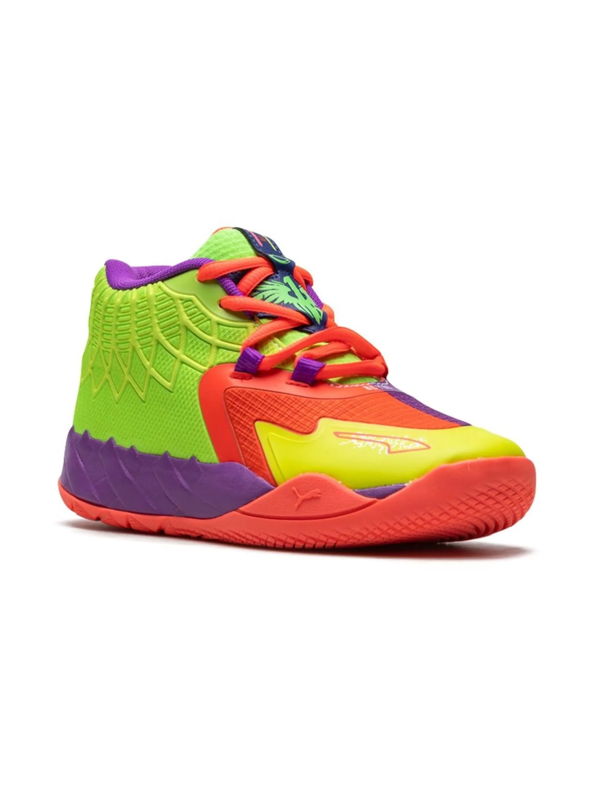 Кроссовки MB.01 Be You из коллаборации с LaMelo Ball Puma Kids, зеленый