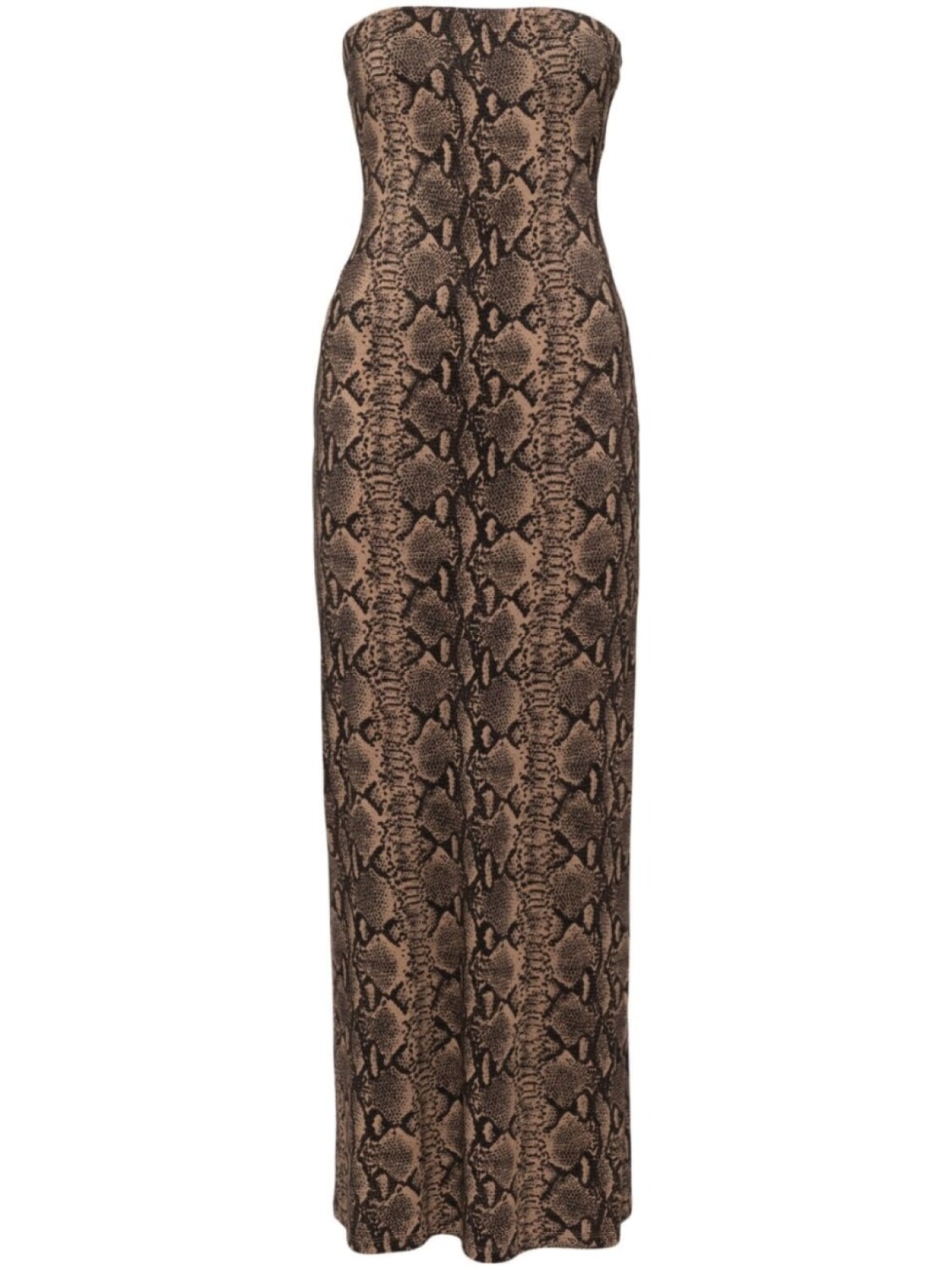 

Платье макси Delora Alice + olivia, коричневый