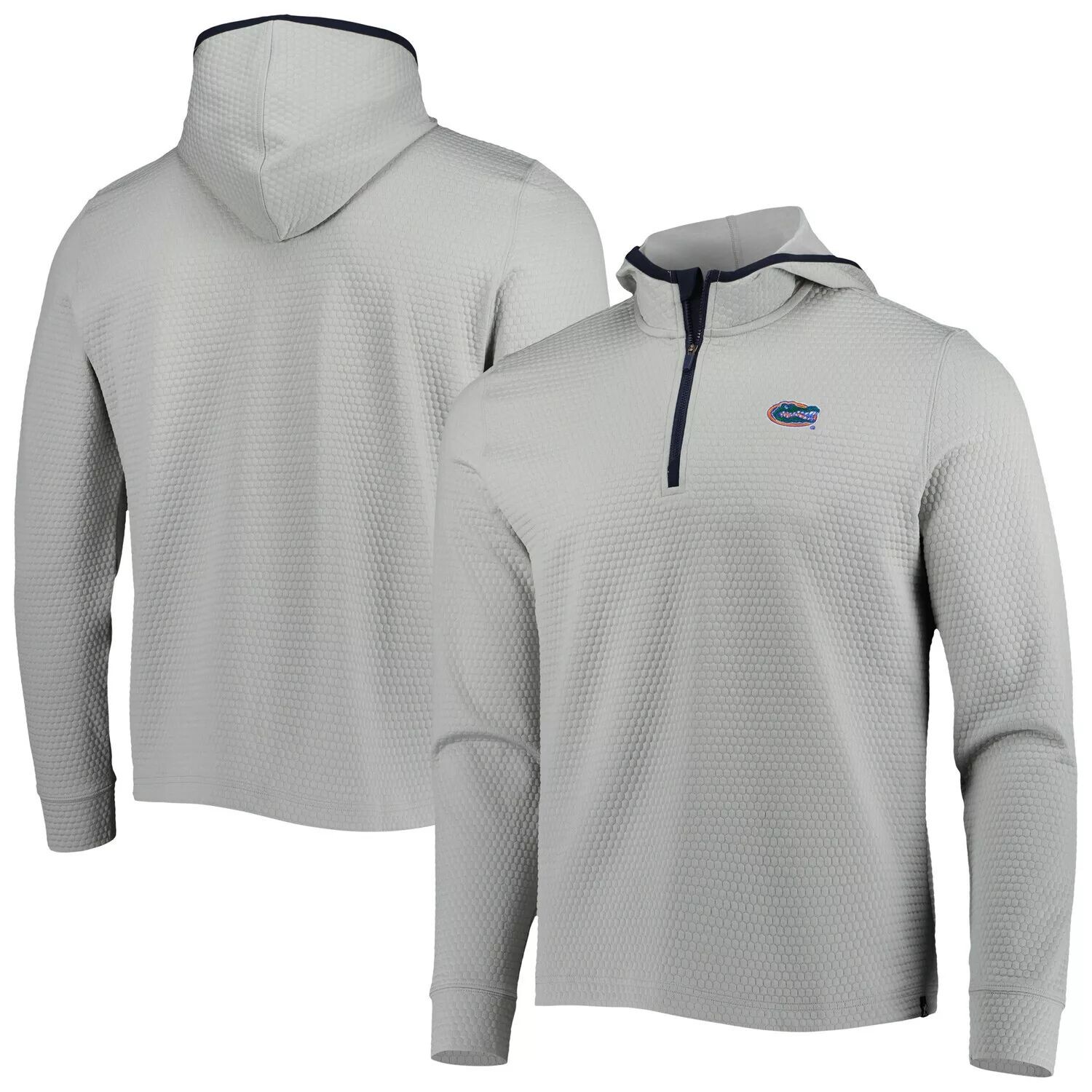 

Мужская серая толстовка с молнией до четверти Southern Tide Florida Gators Scuttle, Серый, Мужская серая толстовка с молнией до четверти Southern Tide Florida Gators Scuttle