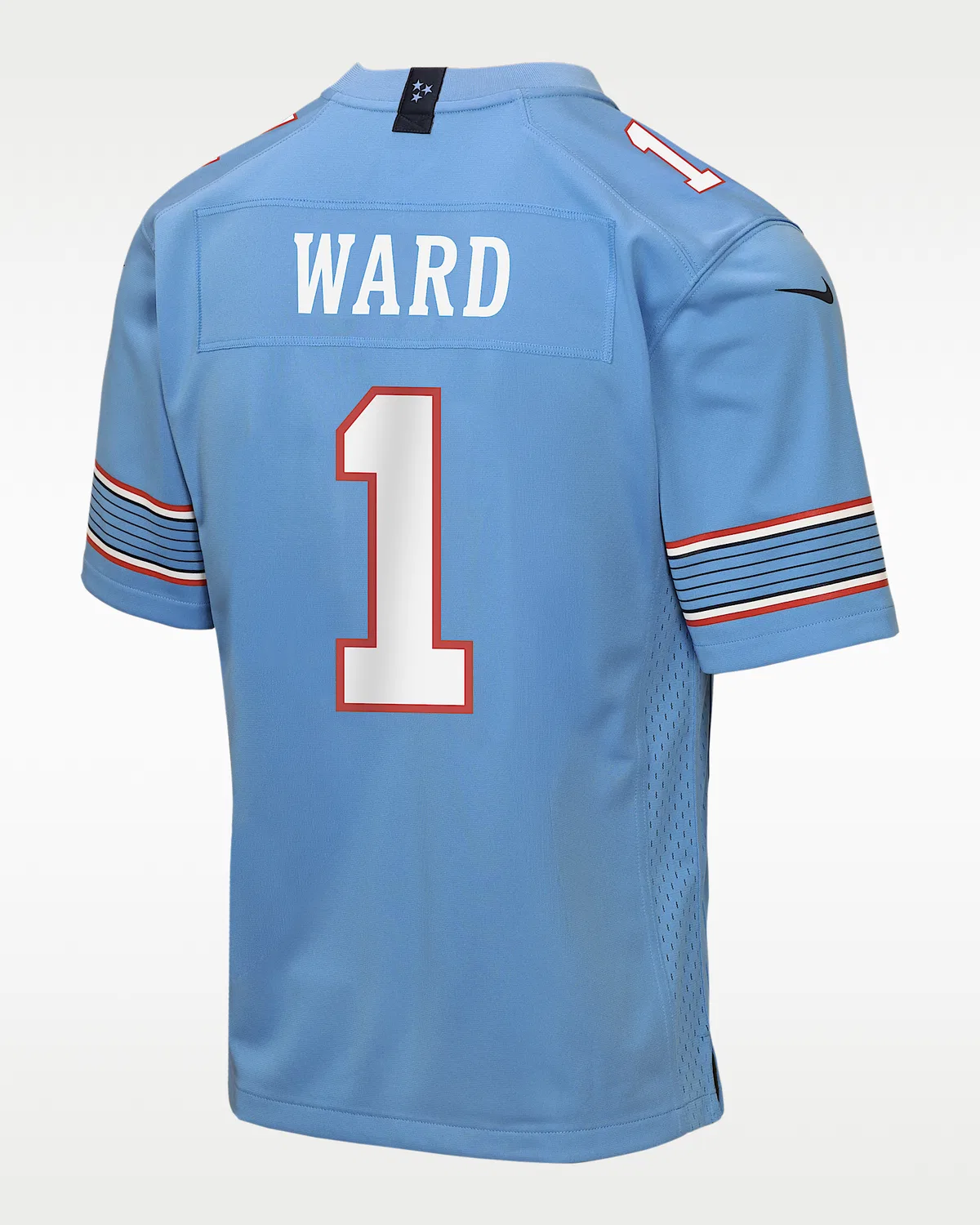 Детская большая игровая майка Nike NFL Cam Ward Tennessee Titans, Blue — фото 2