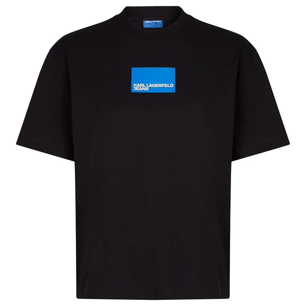 

Футболка с коротким рукавом Karl Lagerfeld Reg Box Logo, черный