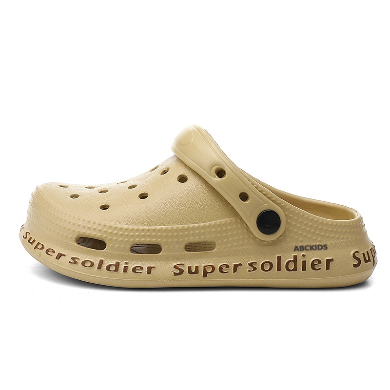 

Детские тапочки с низким верхом, устойчивые к истиранию, легкие, амортизирующие, нескользящие ABC KIDS, хаки