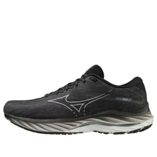 

Кроссовки wave rider 27 sw 'black grey' Mizuno, черный