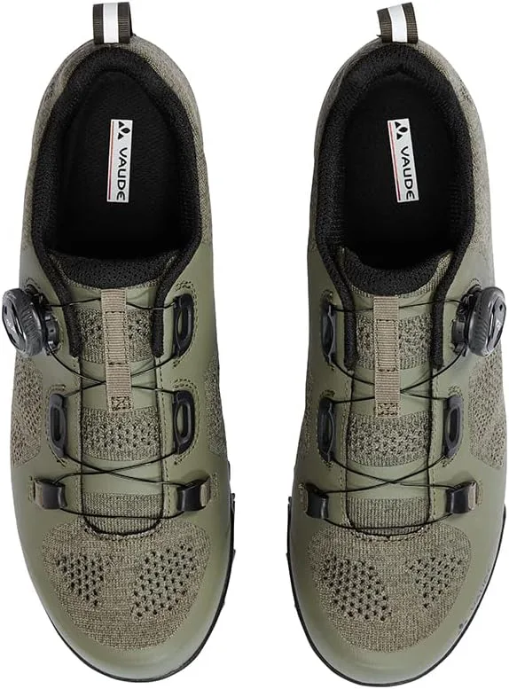 Велосипедные туфли VAUDE Unisex Men's Tvl Skoj, черные, размер US:6.5, хаки — фото 2