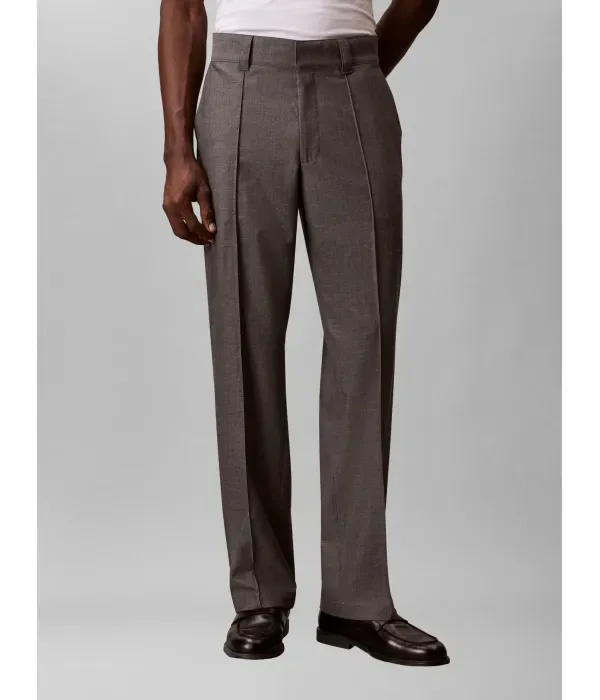 Брюки 90-х straight fit Calvin Klein, серый