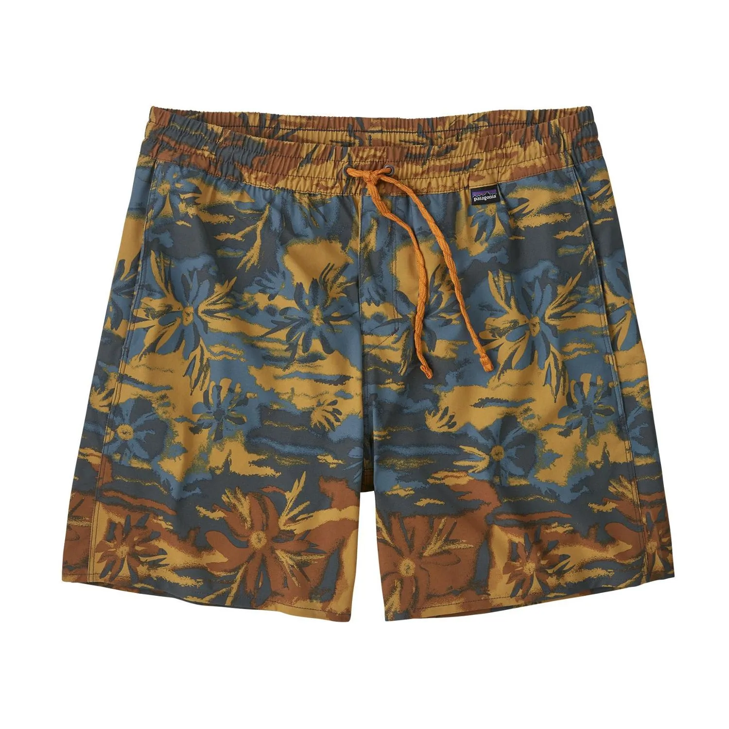 

Волеибольные шорты Hydropeak 41 см мужские Patagonia, Cliffs And Coves/Gold