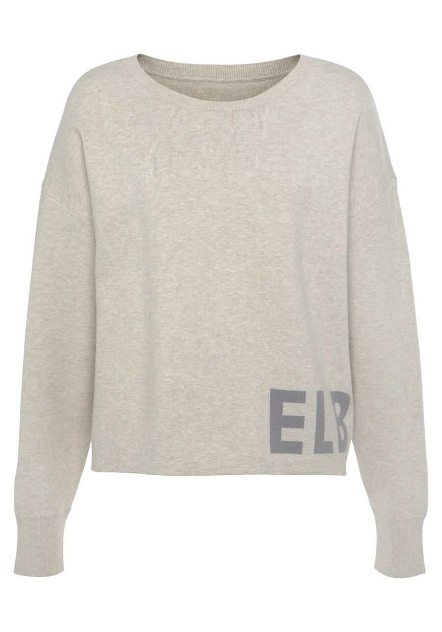 

Свитер Elbsand, цвет Light grey/mottled grey