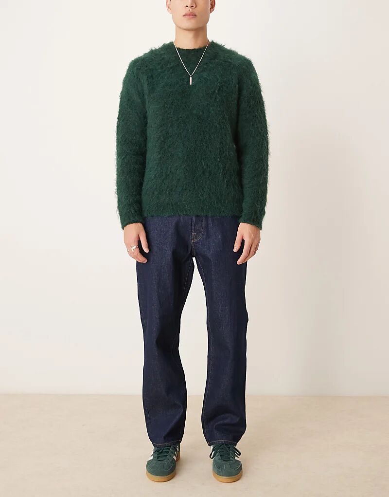 

Джинсы Kobe Loose fit темно-синего цвета Selected Homme