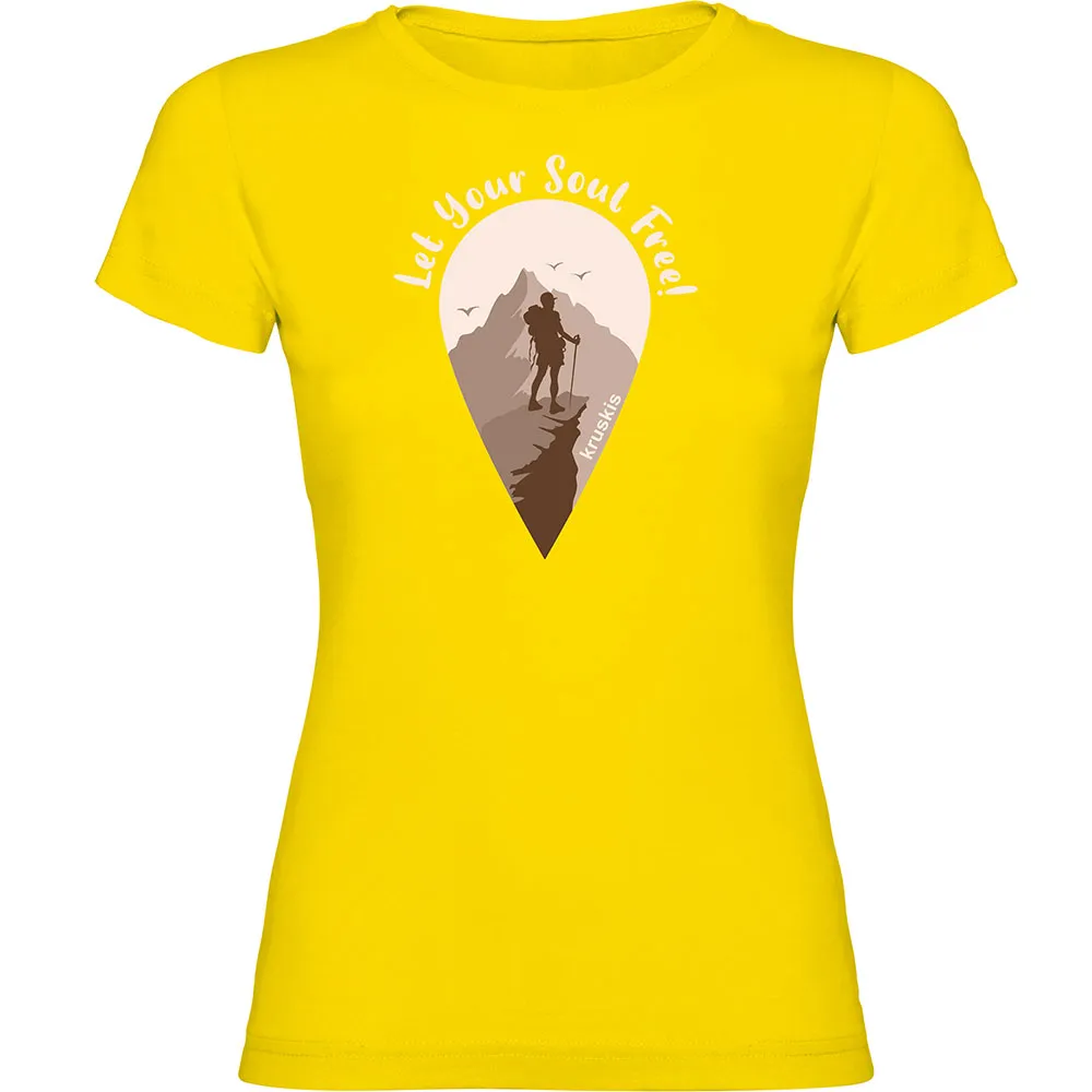 

Футболка Kruskis Soul Free, желтый