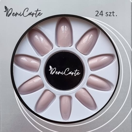 

Типсы для искусственных ногтей с клеем, 24 шт. Deni Carte