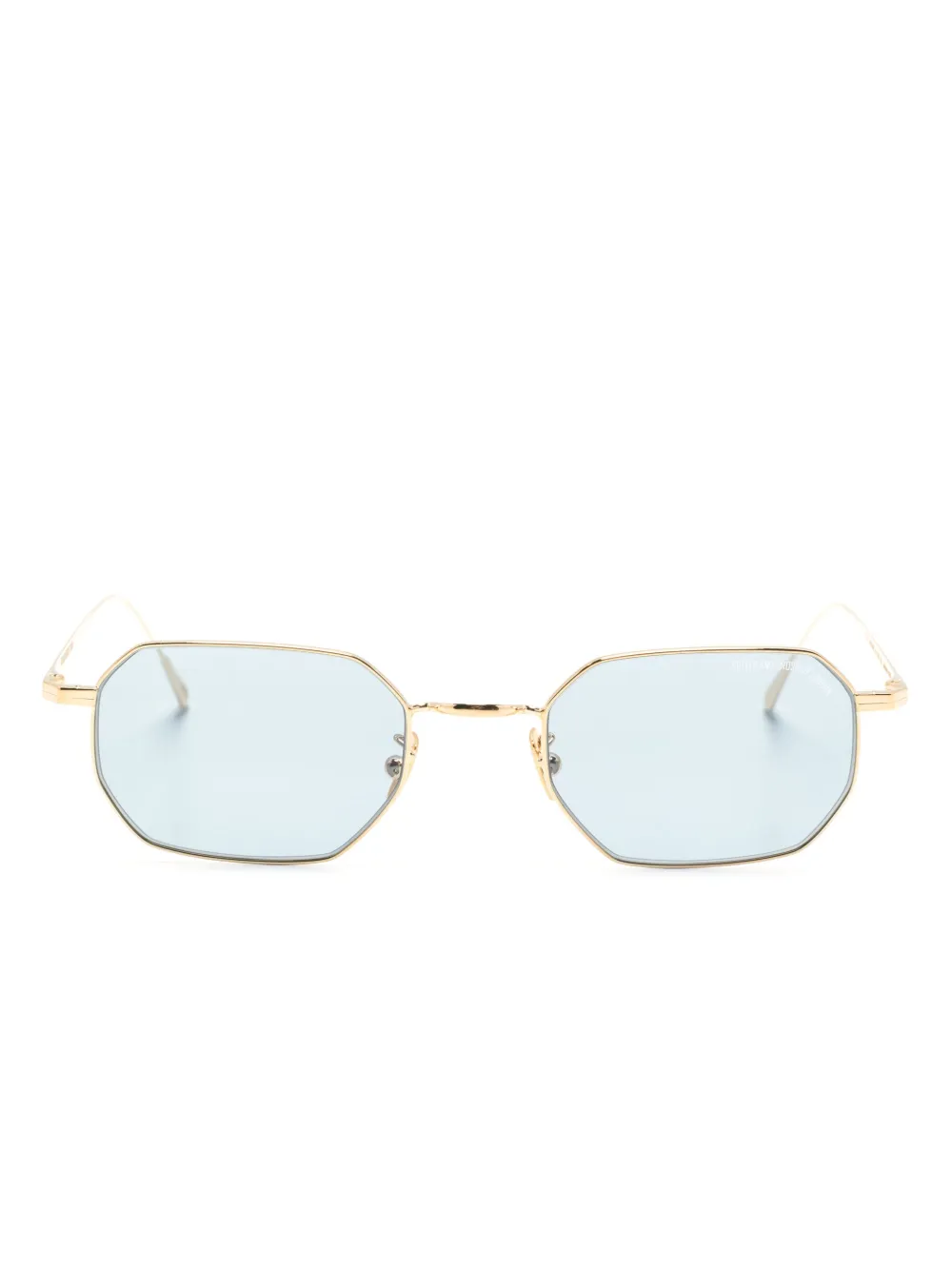 

Солнцезащитные очки в геометричной оправе Cutler & Gross, золотой