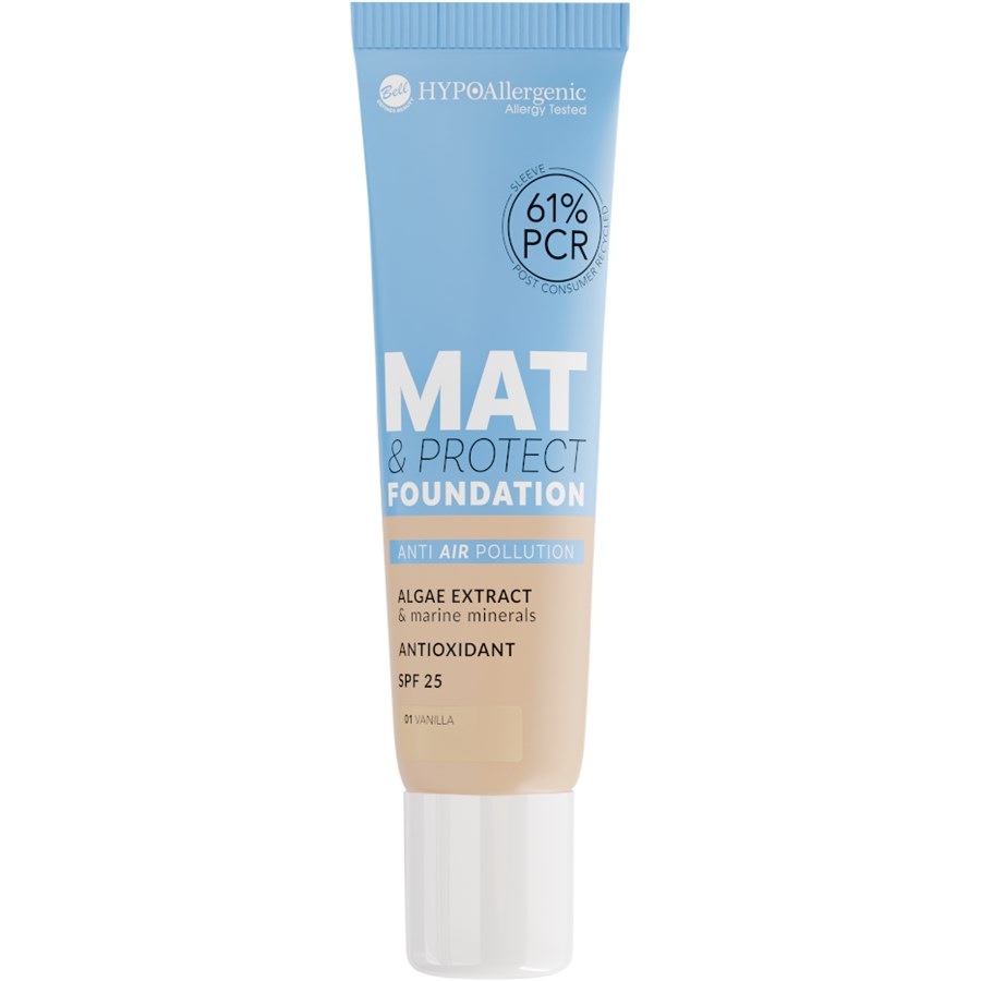 

Тональная основа L’Oréal Paris Mat & Protect SPF 25, 01 Vanilla / 30 g