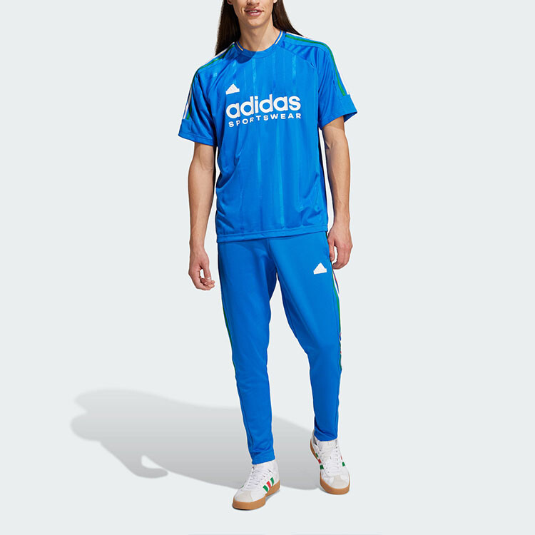 Футболка TIRO NATIONS PACK мужская синяя Adidas, синий — фото 2