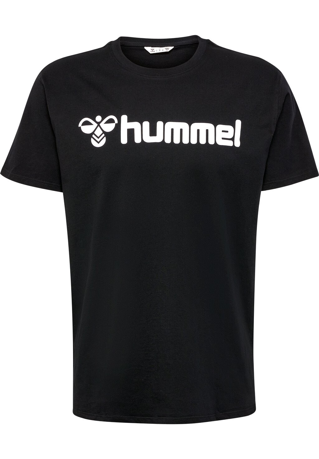 

Футболка с принтом Hummel, черная, Черный, Футболка с принтом Hummel, черная