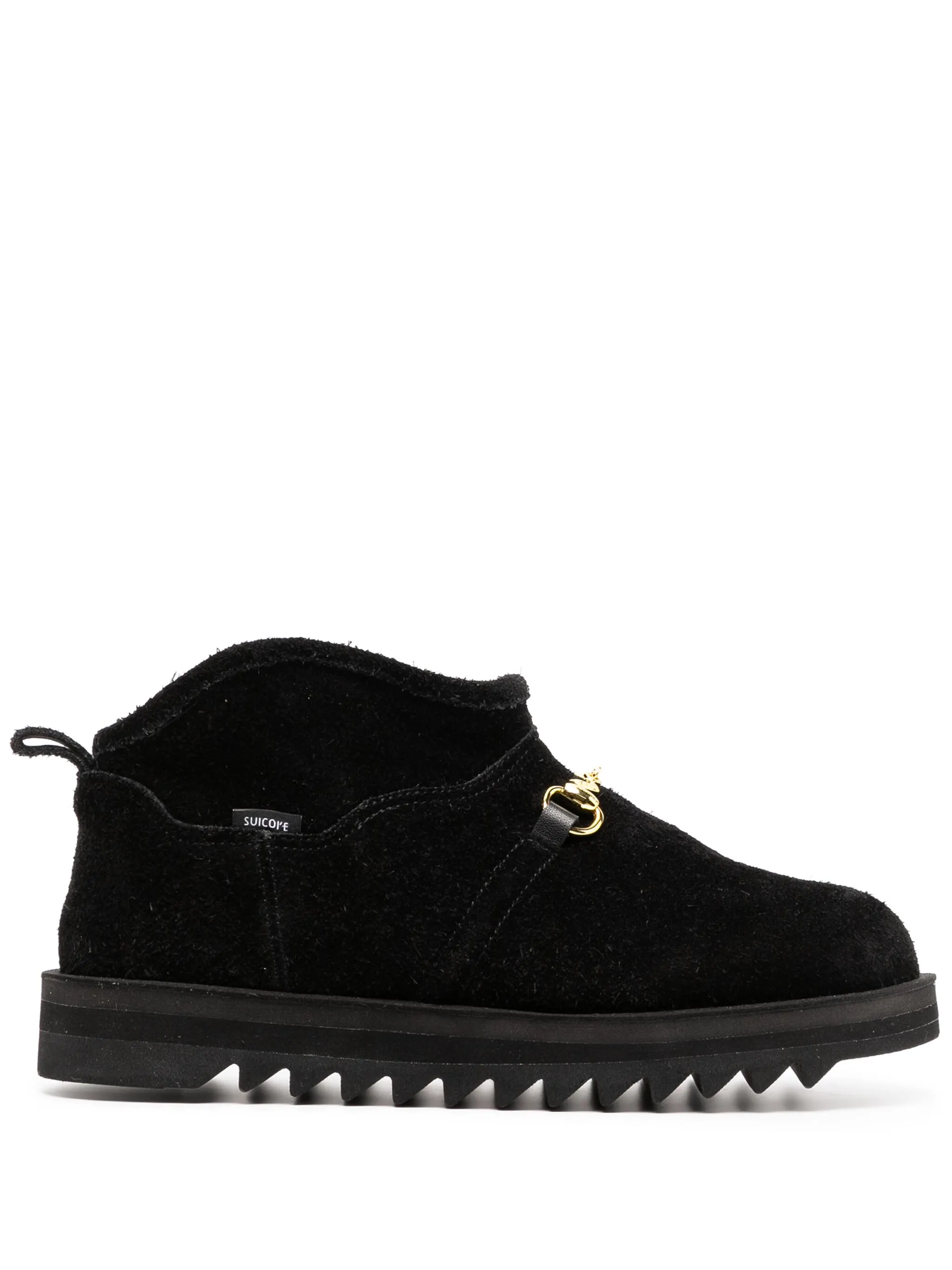 

Замшевые ботинки Suicoke, черный