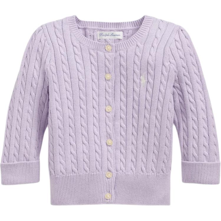 Polo Ralph Lauren Свитер SS25 фиолетовый для младенцев и малышей