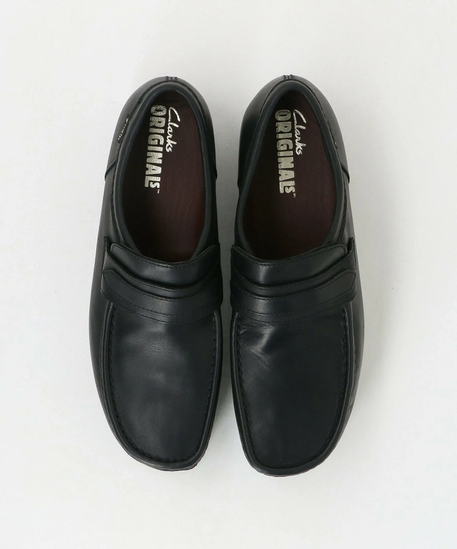 Лоферы Clarks Originals из соломы с мембраной Gore-Tex Beauty&Youth United Arrows, Black — фото 4