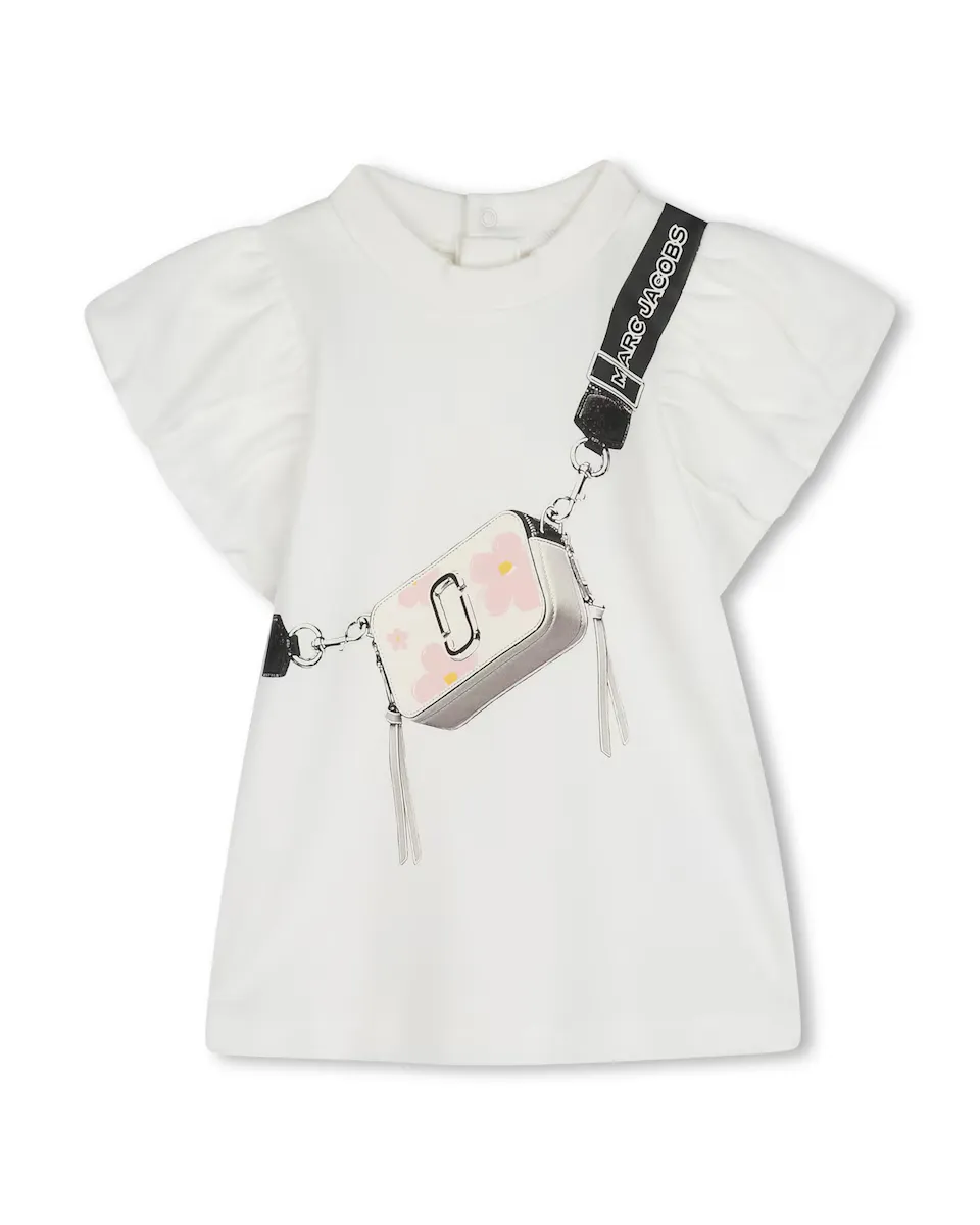 

Платье для девочки из разноцветного хлопка Marc Jacobs, многоцветный