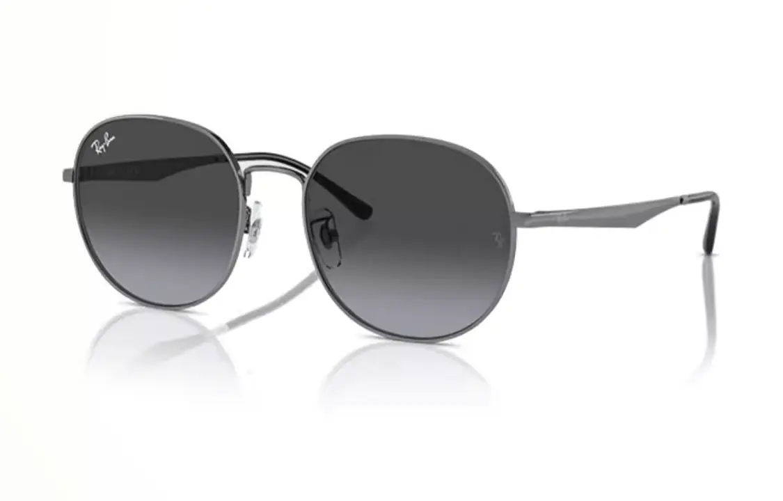 

RayBan Овальные солнцезащитные очки унисекс серые, Gray