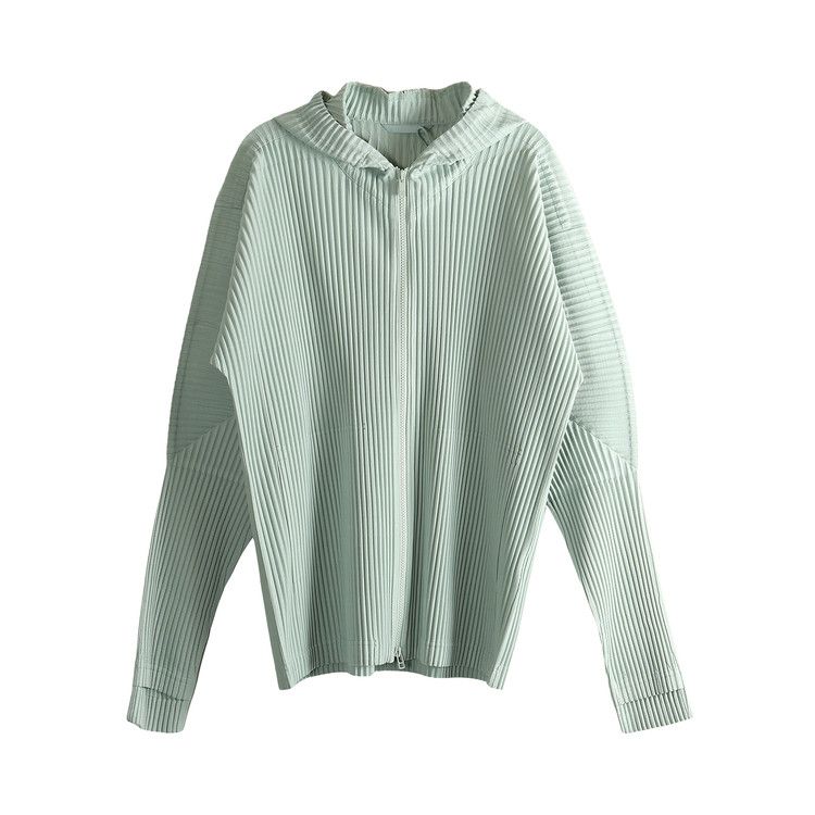 

Парка Homme Plissé Issey Miyake MC July Zippered Parka, Sericite Blue