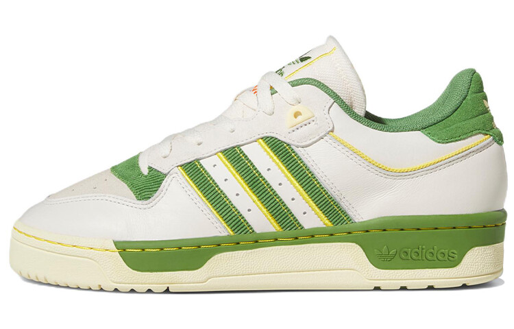 

Кроссовки Adidas Originals Rivalry Skateboarding Unisex FZ6318, белый/зеленый