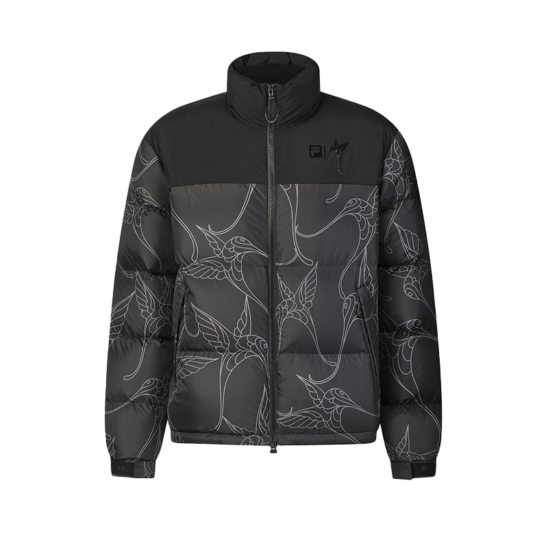 

FILA Пуховик мужской с принтом по всей поверхности, All Over Print