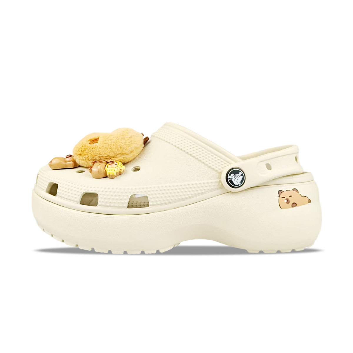 Crocs Классические платформенные клоги BNK для женщин Капибара, цвет Capybara — фото 2