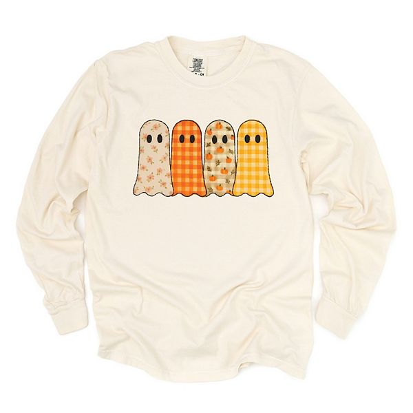 

Футболка Four Ghosts с длинным рукавом, окрашенная в технике garment dyed Simply Sage Market, Ivory